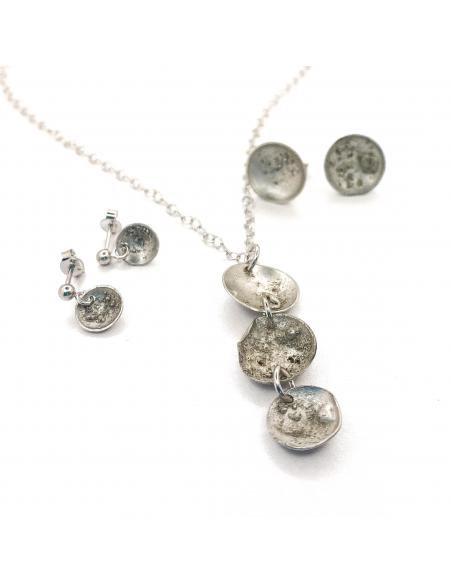 parure argent collection gene créations artisanales made in belgium.