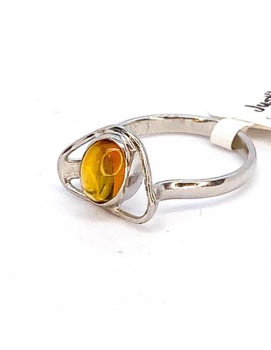 Bague artisanale fait main argent triangle et...