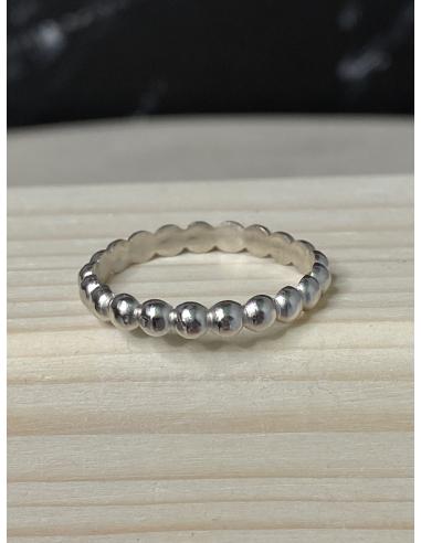 Bague argent demi-perle