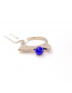 Bague design argent et... 2
