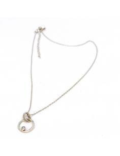 Collier artisanal argent pour femme avec diamant Orion 2