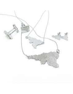 collier artisanal argent silhouette wallonie 2