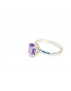 Bague artisanale argent et... 2