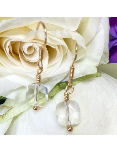 Crochet d'oreille cristal Charly