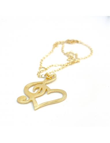 Collier argent vermeil symphonie bijou artisanal
