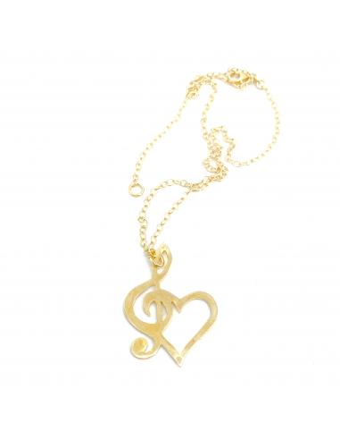 Collier argent vermeil symphonie bijou artisanal