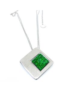 Collier artisanal argent...