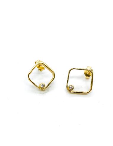 Perceuses carrées artisanales argent vermeil et...