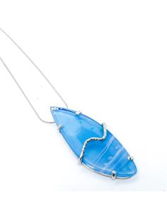 Collier artisanal argent... 2