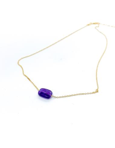 Collier artisanal femme argent vermeil...