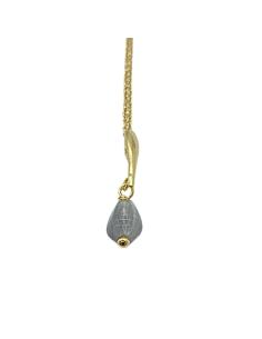 collier artisanal argent plaqué or vermeil pierre naturelle
