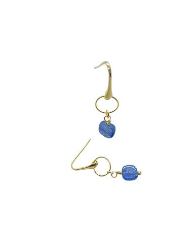 Crochet d'oreille argent plaqué or vermeil...