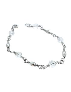 Bracelet artisanal argent...