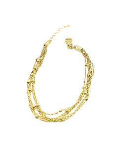 bracelet pour femme argent plaqué or vermeil collection Loulou création just'in jewels