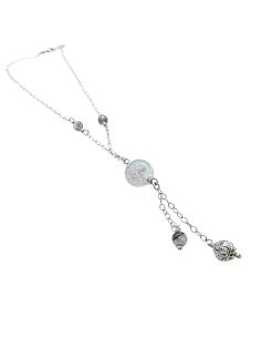 Collier artisanal argent...