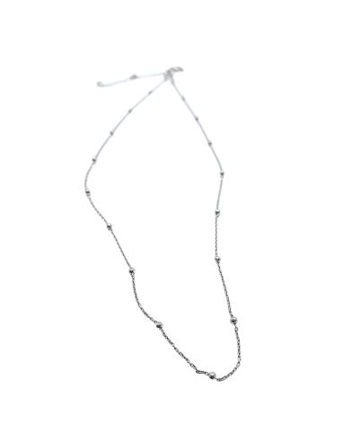 chaine à boules de 38cm avec extension collection loulou de chez just'in jewels