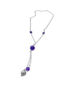 collier artisanal argent pour femme rhodié antiallergique collection Ysaline création Just'in jewels