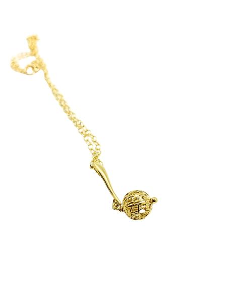 collier artisanal argent plaqué or vermeil pour femme collection  Louise de chez Just'In Jewels