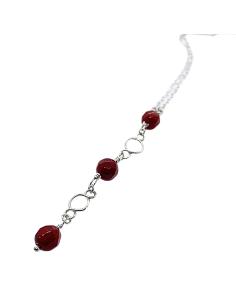 Collier artisanal argent...