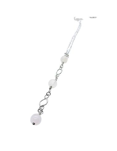 Collier artisanal argent rhodié...