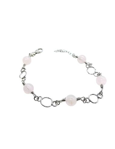 Bracelet artisanal argent rhodié...