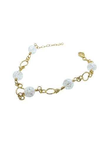 Bracelet artisanal argent  vermeil...