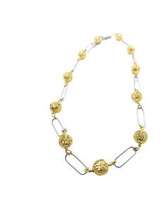 Collier artisanal argent...