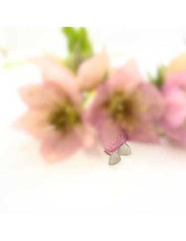 Perceuse d'oreille triangle rhodiée...