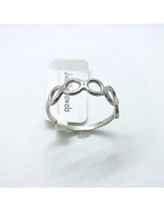 Bague argent 5 anneaux T56 2