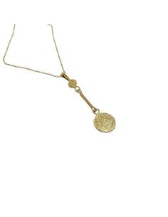 Collier 2 disques diamantés... 2