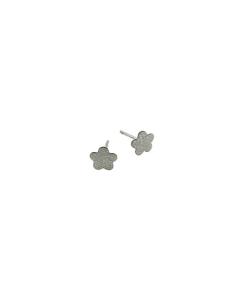 Perceuses d'oreille en argent rhodié garanti sans nickel création artisanale JUST'IN JEWELS