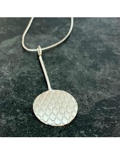 Collier argent impression... 2