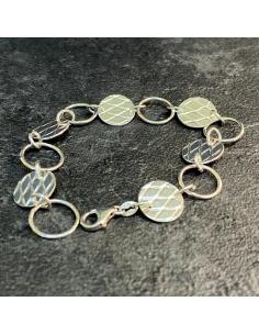 Bracelet disque et anneau MAYA 2