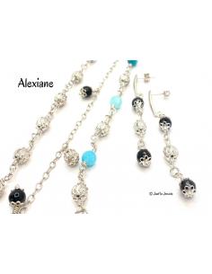 Bracelet argent pour femme collection alexiane fait main belgique 2