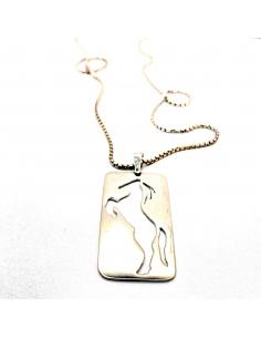 Création artisanale motif cheval repercé vendu en ligne ou dans notre bijouterie de Ramillies 2